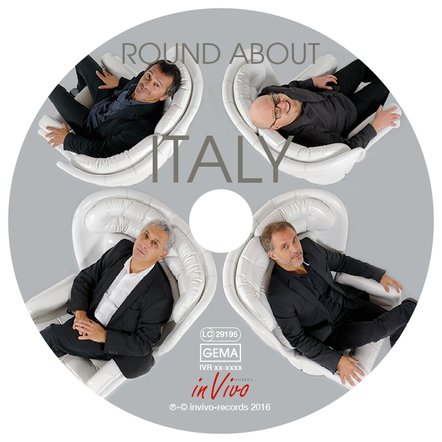 cover design round about italy